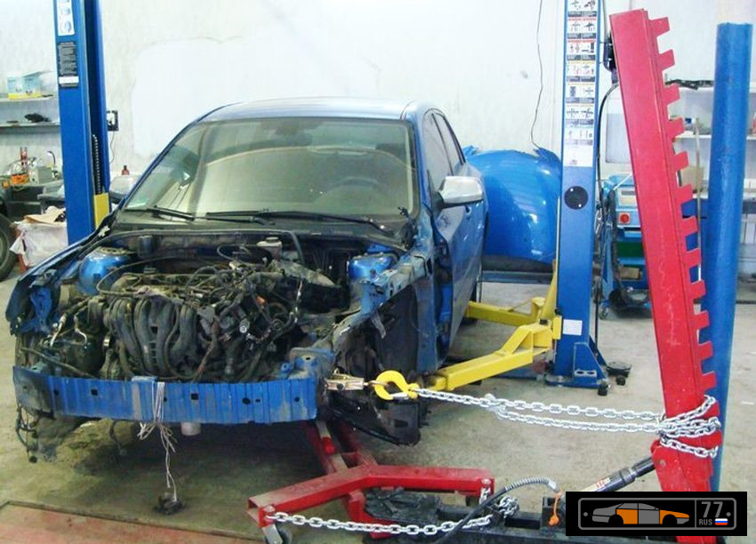 Стапельный ремонт Subaru