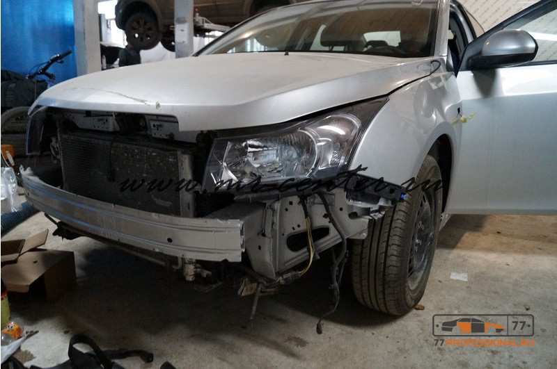 Ремонт теплообменника Chevrolet Cruze 1.8 Ремонт теплообменника Chevrolet Cruze 1.8