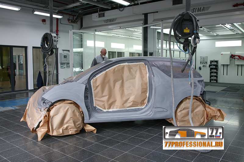 Окраска кузова Citroen Окраска кузова Citroen