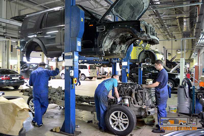 Замена деталей кузова Land Rover Замена деталей кузова Land Rover