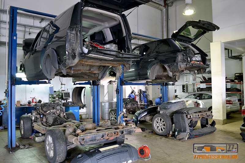 Стапельный ремонт Land Rover Стапельный ремонт Land Rover