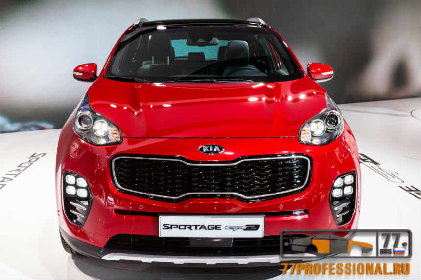 Кузовной ремонт KIA Sportage в Москве